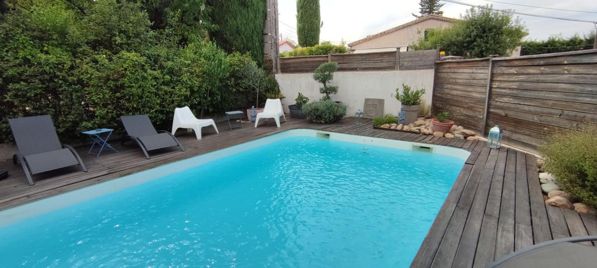 Villa Pont De L'Arc A Aix Avec Piscine Au Calme 92 M2 Aix-en-Provence Eksteriør billede